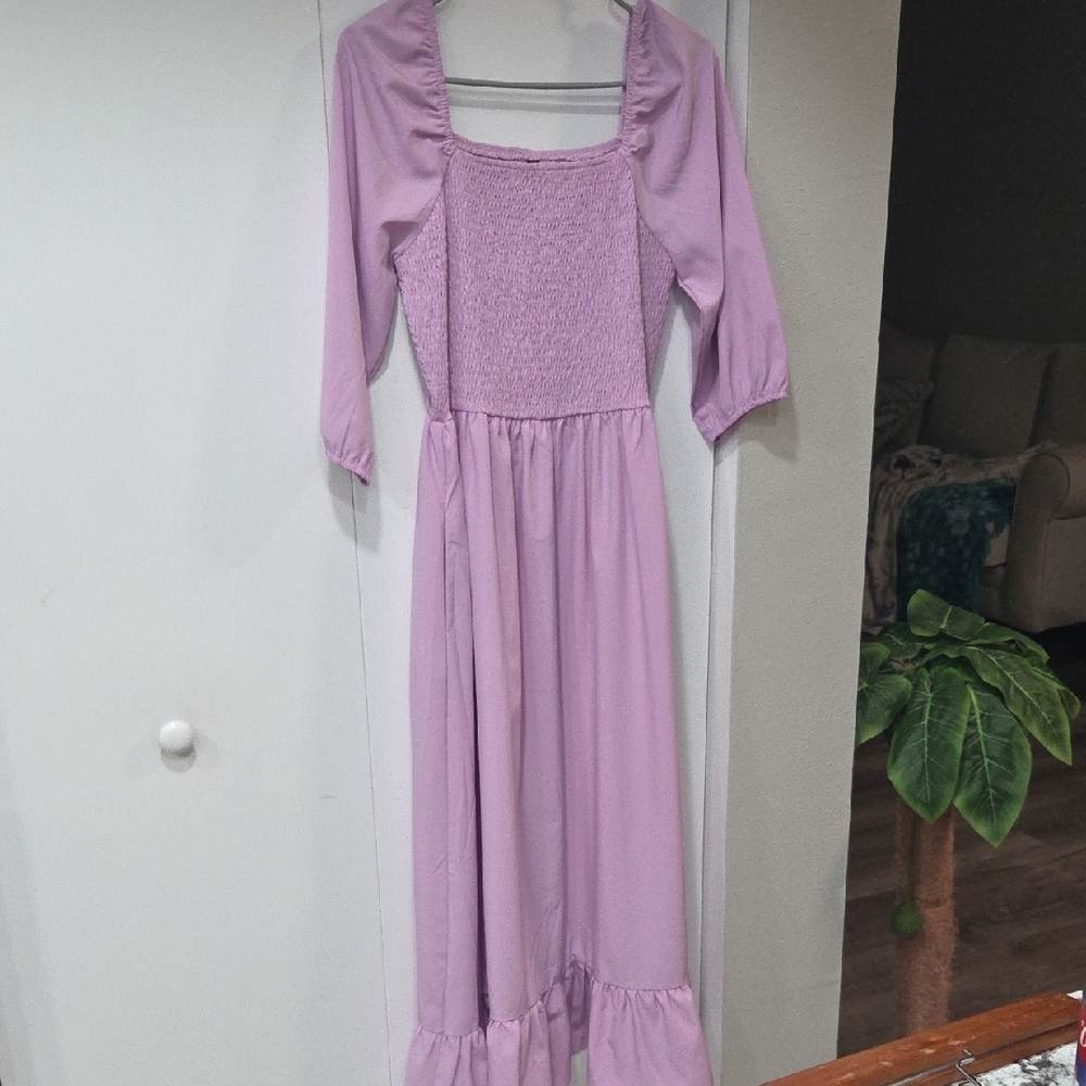 Amazon Essentials Women's Maxi Dress - Lavender